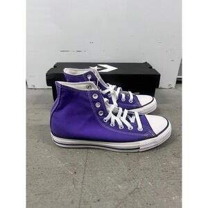 Converse Chuck Taylor All Star Hi Sneaker Unisex M7/W9 Electric Purple Shoes